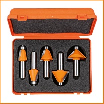 Router bit sets